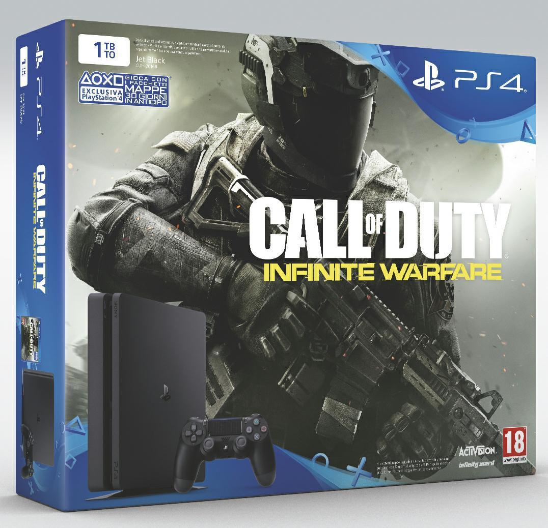 SONY Console Sony PS4 1 TB + Call of Duty: Infinite War bundle